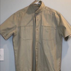 Armani Exchange Short Sleeve Button Up